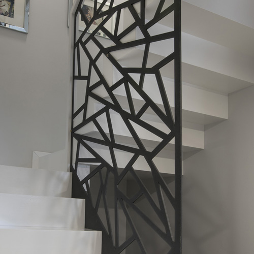 Balustrada laserowa - Producent schodów drewnianych Suwałki